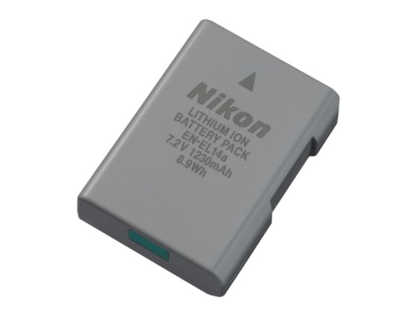 Nikon EN-EL14a oppladbart batteri 1230 mAh 7,2 V litium-ion