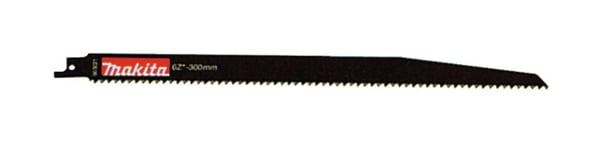 Makita - Blad till tigersåg - för trä, plast, gipsskiva, profile wood - 5 delar - längd: 300 mm - bredd: 19 mm - för Makita DJR183, DJR183RT1J, DJR...