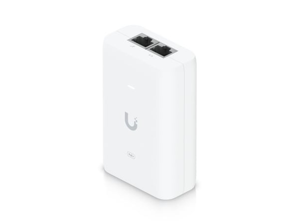 Ubiquiti U-POE-AF, Gigabitti Ethernet, 1000 Mbit/s, Valkoinen, CE, FCC, IC, UL, 48 V, 100-240 V