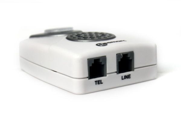 Geemarc CL11 - Visuell telefonringarlampa/ringarförstärkare för telefon - vit