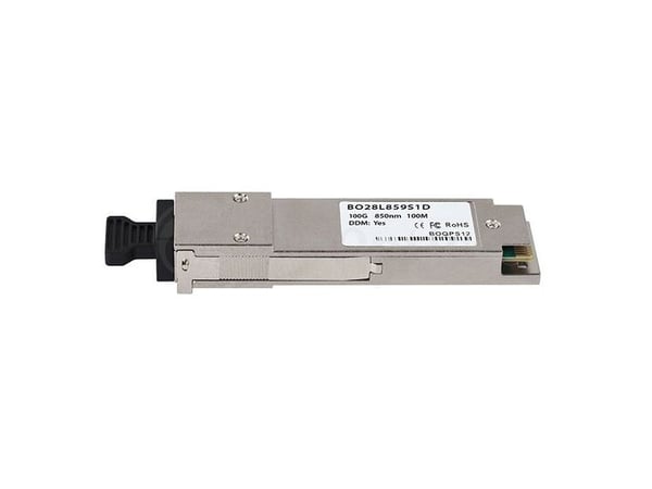 BlueOptics 7G17A03539-BO, Kopper, 100000 Mbit/s, QSFP28, 100 m, Grå, 70 °C