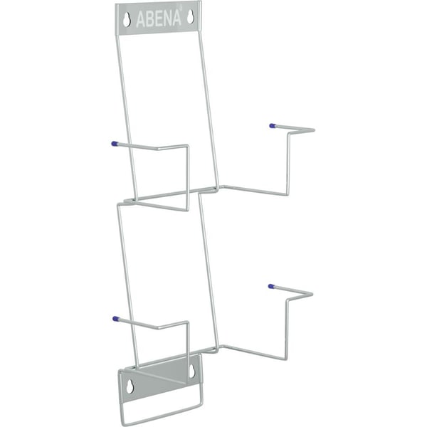 Handskställ ABENA Flexi rack 12,5cm x 260 x 414 mm silver rostfritt stål för 2 askar