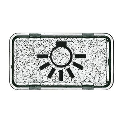 ABB 2622 LI-101, Kansi, Läpinäkyvä, IP44, 10 mm, 6,2 mm, 18 mm
