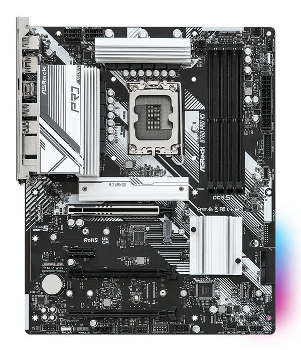 ASRock B760 PRO RS moderkort LGA 1700 ATX DDR5