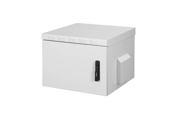 Digitus DN-19 07U-6/6-I-OD - Skap - veggmonterbar - grå, RAL 7035, pulverbelegg - 16U - 19"
