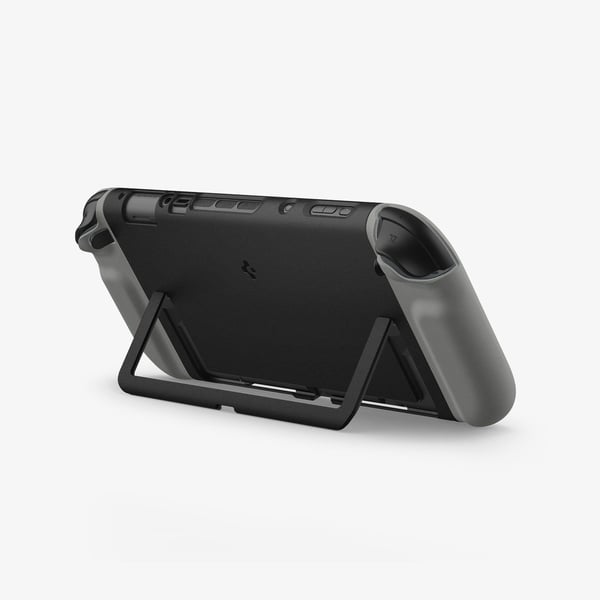 Spigen Nano Pop, Mobilskal, Nintendo, Svart, Polykarbonat, Nintendo Switch 2, Fallsäker, Reptålig