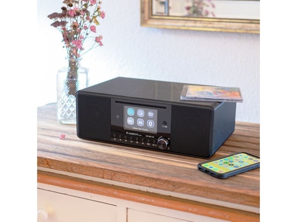 Albrecht DR 895 CD, Bærbar, Digitalt, DAB+, FM, 15 W, AAC, AAC+, FLAC, MP3, WAV, WMA, TFT