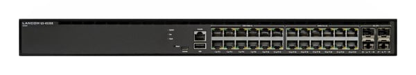LANCOM GS-4530X - Switch - Styrt - 12 x 10/100/1000 + 12 x 100/1000/2.5G + 4 x 1 Gigabit / 10 Gigabit SFP+ + 2 x 10/40 Gigabit QSFP+ - stasjonær
