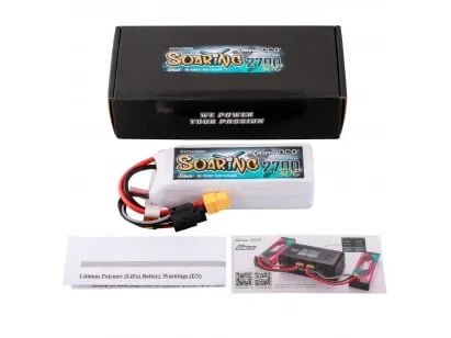 Gens ace GEA274S30X6GT LiPo-akku 2700 mAh 14,8 V 30C G-Tech Soaring XT60