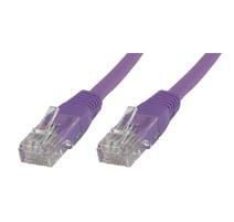 MicroConnect - Nätverkskabel - RJ-45 (hane) till RJ-45 (hane) - 1.5 m - UTP - CAT 6 - tvinnad - lila
