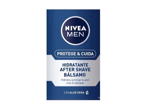 NIVEA Men Protect &amp; Care, Aftershave balm, Normaali iho, 1 kpl, 100 ml, Rauhoittava, Kosteuttava, Uudistava, Rauhoittava, Aloe vera