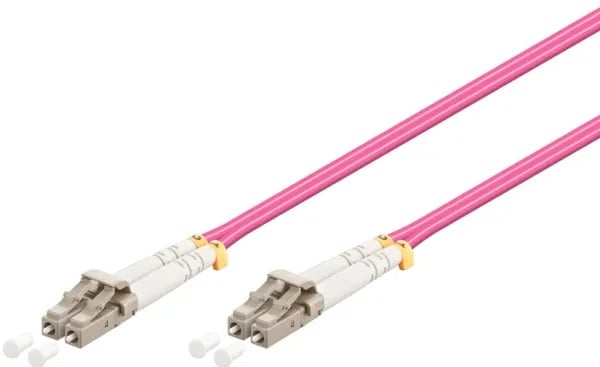 MicroConnect - Nettverkskabel - LC/UPC-multimodus (hann) til LC/UPC-multimodus (hann) - 4 m - 2 mm - fiberoptisk - dupleks - 50 / 125 mikroner - OM...