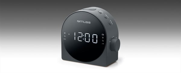 Muse M-185 CR, Klockradio, Digital, FM, MW, LED, 2,29 cm (0.9"), Vit