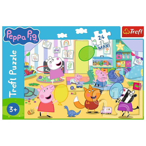 Trefl 14367, 24 stykker, Tegneserier, 3 år