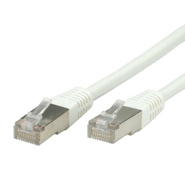 VALUE 21.99.1346, 2 m, Cat6, S/FTP (S-STP), RJ-45, RJ-45, Hvit