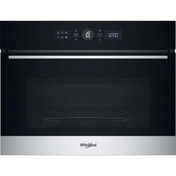 Whirlpool WMW57DHMX, Innebygget, Kombinasjon mikrobølge, 40 l, 900 W, Innebygd skjerm, LCD