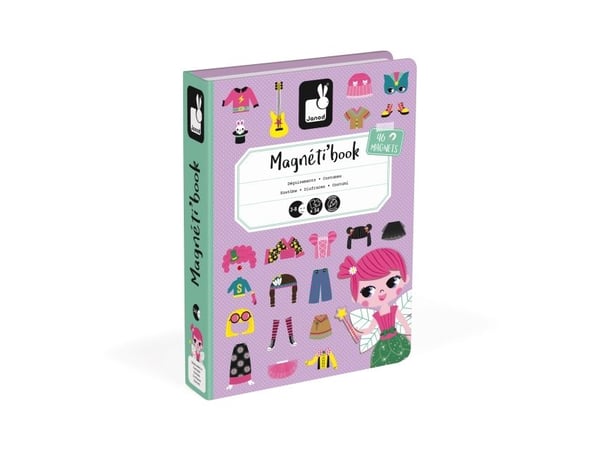 Janod Magnetibook Kostymer Jente
