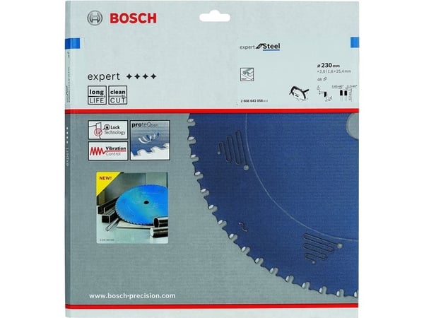 Bosch Expert - Sirkelformet sagblad - for metall - 230 mm - 48 tenner