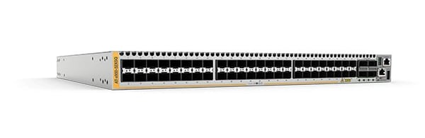 Allied Telesis AT-x950-52XSQ-B01, Hallittu, L3+, Täysin kaksipuolinen, Telineasennus, 1U