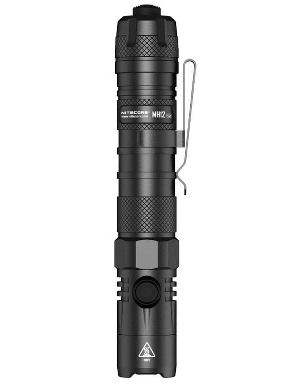 NITECORE MH12 V2 - Ficklampa - LED - vitt ljus