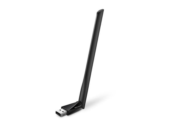 Mercusys MA30H, Trådløs, USB, WLAN, Wi-Fi 5 (802.11ac), 1300 Mbit/s, Sort