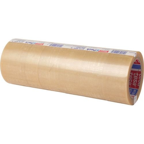 Pakkausteippi Tesa 4124, PVC, 50 mm x 66 m, läpinäkyvä, 1 rulla, 1 rulla