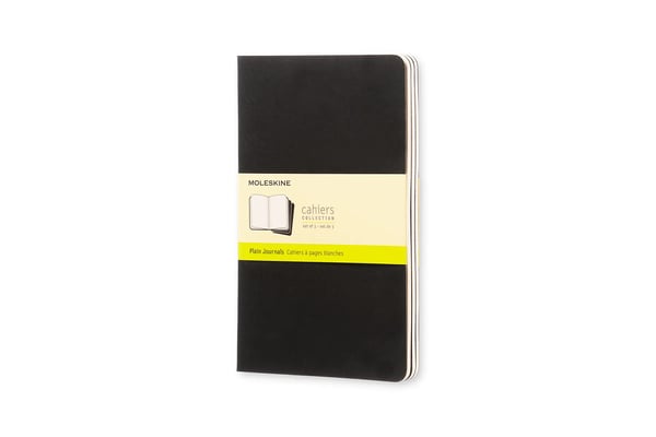 Moleskine Cahier Journal Blank Large Sort 3-Pak
