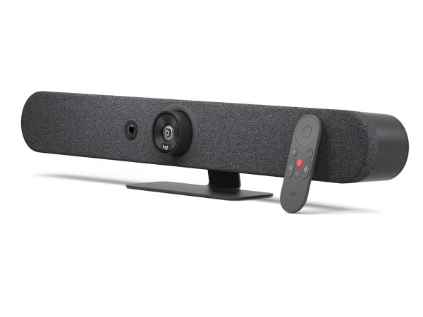 Logitech Rally Bar Mini + Tap Cat5, 4K Ultra HD, 30 fps, 4x, Grafitt
