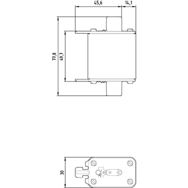 Siemens NH-säkringsinsats 500 V storlek 00 50 A (3NA38207)