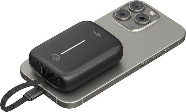 10 000 mAh:n tehopankki integroidulla USB-C™-kaapelilla