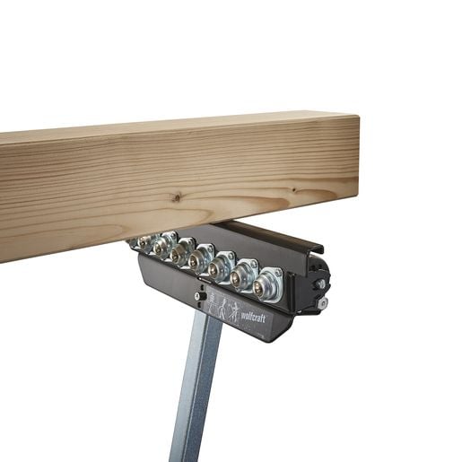 wolfcraft GmbH 6102300, Tukiteline, 50 kg, Sort, Rustfrit stål, 300 mm, 63 cm, 100 cm, 100 cm