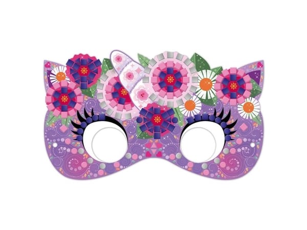 JANOD Creative Kit – Mosaic Masks -sarja, pahvi, vaahto, 1 kpl, 220 mm, 2 mm, 260 mm, Ranska