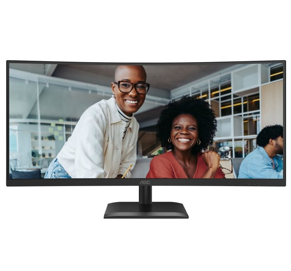 AOC CU34E4CV skjerm 34" 3440 x 1440 120 Hz VA, svart