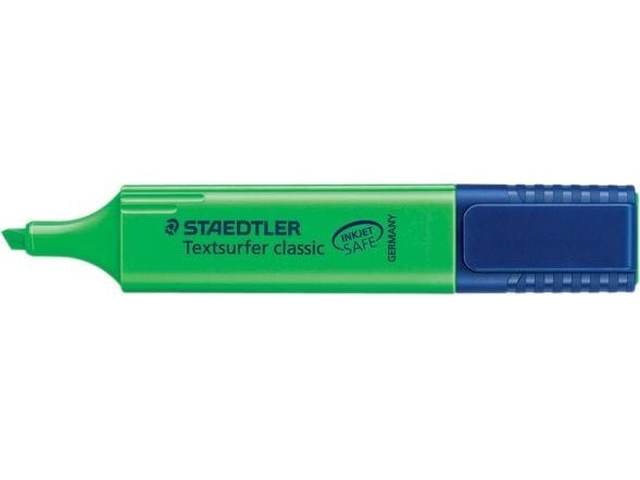 Markeringspenna STAEDTLER 364 grön Textsurfer Classic - (10 st.)