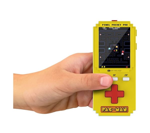 My Arcade Pixel Pocket Pro - Håndholdt spillkonsoll - PAC-MAN