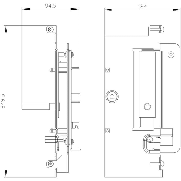 Siemens 3VW9011-0AG15, 770 g, 140 mm, 90 mm, 61 mm