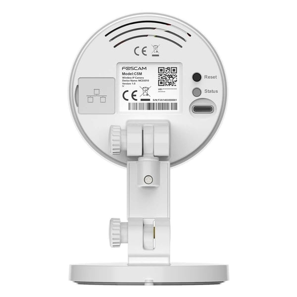 Foscam C5M IP-kamera 5 MP, langaton sisäkäyttöön, valkoinen
