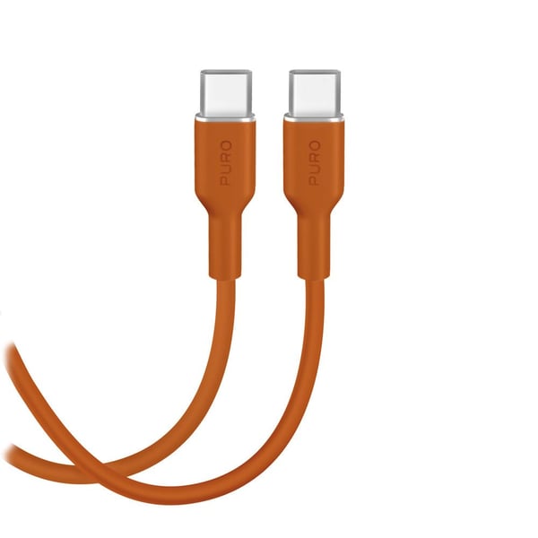 SBS PUCCCICON15MTORA17, 1,5 m, USB C, USB C, Oransje