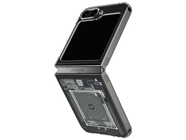 Spigen Air Skin Zero One - Baksidedeksel for mobiltelefon - polykarbonat, uretan - zero one - for Samsung Galaxy Z Flip6