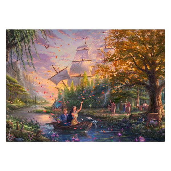 Schmidt Spiele Disney Pocahontas, 1000 stykker, Tegneserier, 12 år