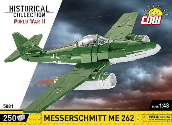 COBI Messerschmitt Me262, Rakennuspalikat, 7 vuosi/vuosia, 250 kpl