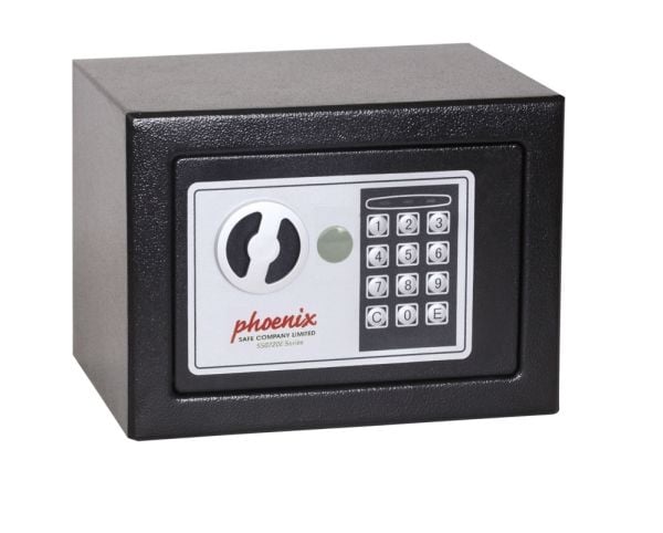 Phoenix Safe Co. Compact SS0721E, 4 L, musta, Elektroninen, Terästä, 230 mm, 170 mm