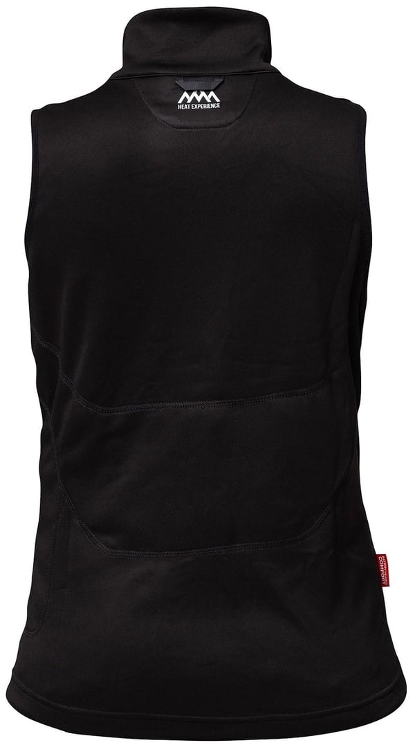 HeatX Heated Fleece Vest Womens L - Black