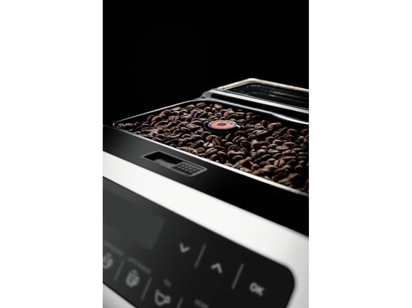 Krups Evidence EA8911, Espressomaskin, 2,3 l, Kaffe bønner, Innebygd kaffekvern, 1450 W, Sort, Hvit