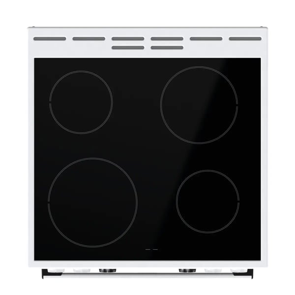 Gorenje Advanced GEC6C40WD - Spis - fristående - bredd: 60 cm - djup: 60 cm - höjd: 85 cm - med självrengöring - vit