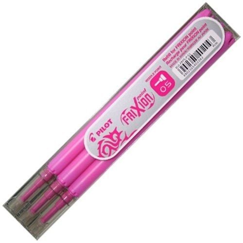 Refill Pilot FriXion Point Rosa 0,5 mm 3-pakning