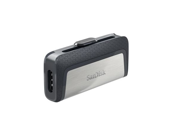 SanDisk Ultra Dual - USB-flashstasjon - 128 GB - USB 3.1 / USB-C