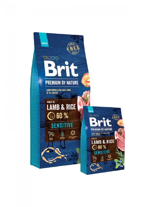 Brit Premium By Nature Sensitive Lamb & Rice 15kg