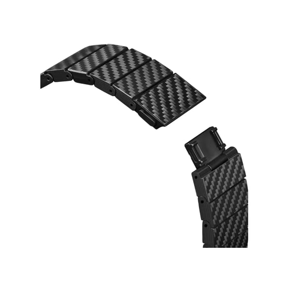 Pitaka SAW2402, Band, Smartwatch, Svart, Samsung, Galaxy Watch Ultra, Kolfiber