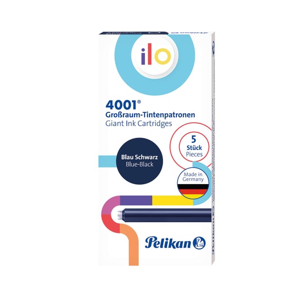 Pelikan ilo 4001, Marine, Fontenepenn, Tyskland, Boks, Pelikan ilo